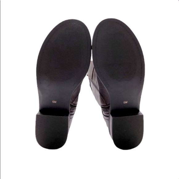 NWOT G by Guess Brown Winter Boots with Knee-High Design Buckle Accents SZ 6M - Picture 6 of 8